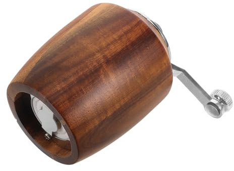 BESPORTBLE De Sal Máquina De Moler Frijoles Molinillos De Pimienta Manuales Herramienta Para Moler Frijoles Redondo De Café Manual De Madera