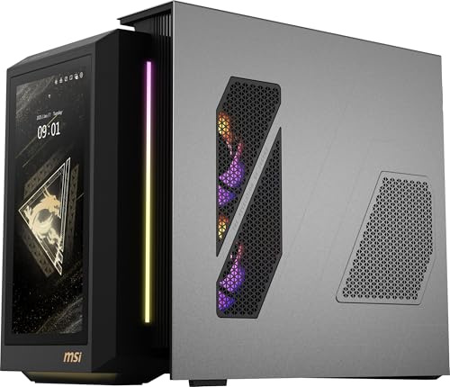 MSI Meg Vision X AI Gaming Desktop: Intel Ultra 9 285K, Geforce RTX 5090, 64GB DDR5, 2TB M.2 NVMe SSD, Liquid Cooling, BT 5.4, VR Ready, Window 11 Pro:2NVZ9-045US