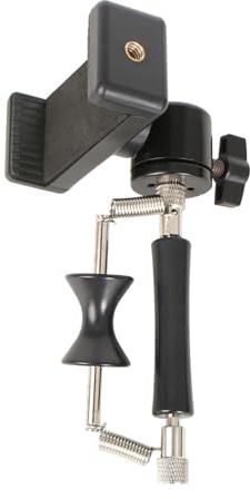 Adjustable Roll Slides Gliders Capo Guitar Phone Holder for Mobile Phones, Action Cameras Bass Attachment Tones Guitar Capo
