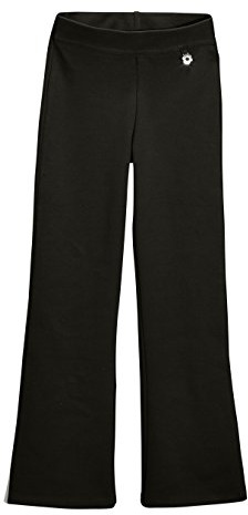 NEXT Mädchen Bootcut Hose Aus Jersey (3 16 J) Regular Schwarz 9 Jahre