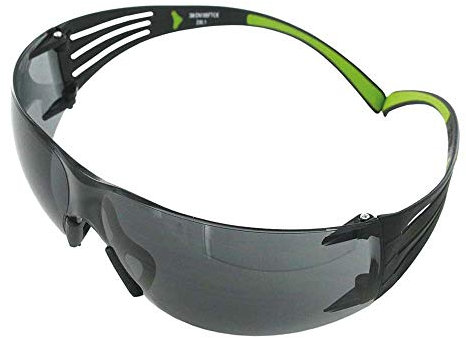 3 M SecureFit sf402af gafas de seguridad, antiarañazos, antivaho, gris lente