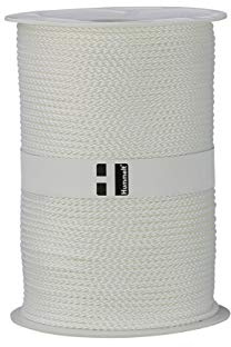 Hummelt® SilverLine-Rope Universalseil Polyesterseil 4mm 200m weiß auf Rolle