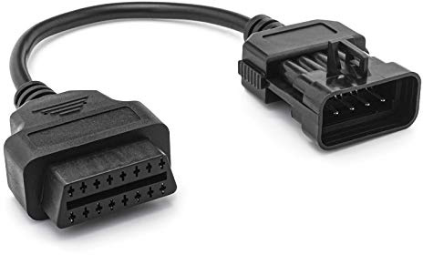 OBD 2 adattatore diagnostico cavo auto connettore OBDII 10 pin Tech 2 II 16 pin compatibile con Opel
