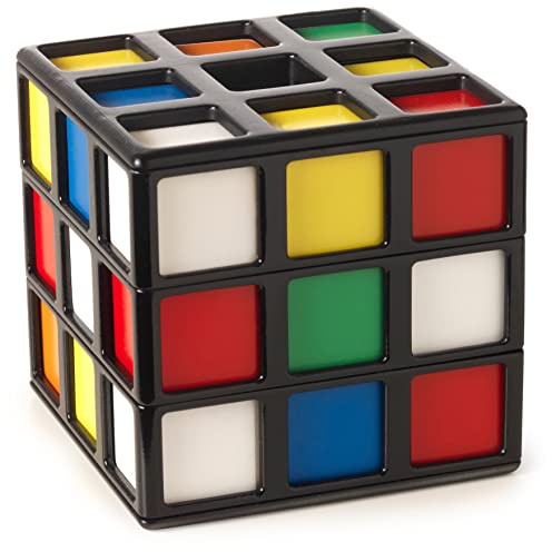 Rubik's Käfig 3D Fast-Paced Strategy Sequence Game Color Stacking