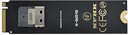 xiwai NGFF M-Key NVME vers U.2 U2 Kit SFF-8639 à SFF-8654 Slimline SAS PCIe SSD Adaptateur pour carte mère