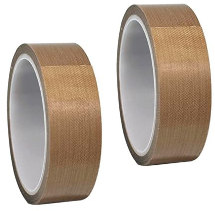 XDGBGFN Nastro in teflon autoadesivo, 15 mm, 10 mm, resistente al calore fino a 300 °C, per scopi più industriali, per frigorifero, protezione per fili