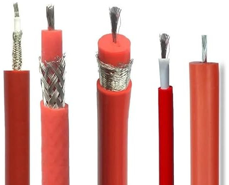 NVZPG AP Silicone high voltage cable test cable AC/DC 20/30/50kv100kv 1 meter Gyxzv high voltage cable shielded test cable 1.5mm² 15 Awg(1 METER_50KV-1.5MM 15AWG)