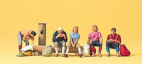 Preiser 10443 H0 Wanderer am Weidebrunnen