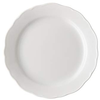Hutschenreuther Maria Theresia Weiss Frühstücksteller 21 cm Fahne