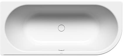 Kaldewei Badewanne Centro Duo 1 Rechts Modell 130 170 x 75 x 46 cm, alpinweiß mit Perl-Effekt