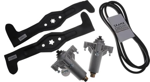 Jardiaffaires Kit réparation Tondeuse autoportée AYP 92cm avec Lames, Courroies et paliers