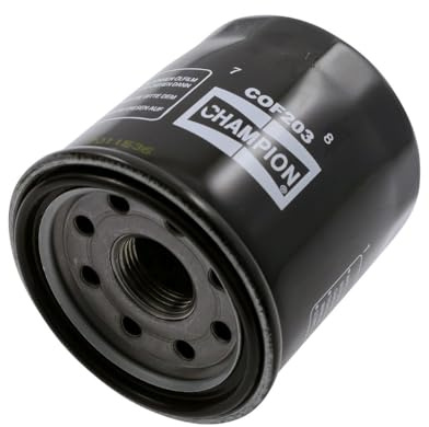 Ölfilter Champion COF203 F304,F306 kompatibel mit Honda CBR 1000 F SC24 | Mit Bypass-Ventil; Referenzen HF303, ISON204, ISON303, OC575; für Straßenmotorrad; kompatibel mit Kawasaki, Yamaha, Triumph
