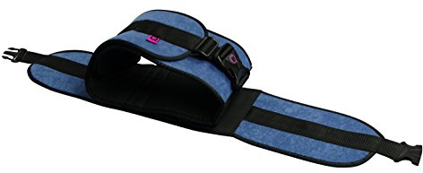 Ubio Cinturón Abdominal Acolchado para Cama de 90 cm, Cinturón de Sujeción con Cierre de Hebillas, Cinturón de Seguridad Prevención de Caídas Adulto, Talla S, Fabricado en España