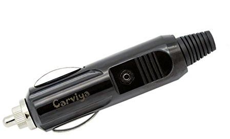 Conector macho de mechero de coche con entrada AUX de 3, 5, 6, 8, 10, 15 y 20 Amp; 12 V con diodo indicador y fusible, marca Carviya