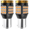 NATGIC BAU15S PY21W Bombillas de Luz LED de Señalización Direccional Ámbar 3700LM 3030 45 SMD Canbus sin Errores Anti - Hyper Flash para Luz de Señalización Delantera o Trasera LED (paquete de 2)