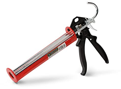 Silikonspritze – Robuste Kartuschenpistole – Dichtstoffpistole zum Einfachen Versiegeln für Silikon, Acryl und Montagekleber – Werkzeuge für Profis und Heimwerker von Point