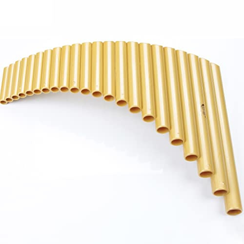 Panflöte, 22-Rohr-G-Tune-ABS-Einstiegspfeifen Im Chinesischen Stil, Blasinstrumente Eignen Sich Für Anfänger, (Color : Left-A, S : G Keys)