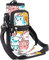 WINTOJO Water Bottle Carrier Bag Holder 25oz 32oz 40oz 64oz Insulated Water Bottle Sling Sleeve Case Cover with Strap Pockets (Cat, 32oz)