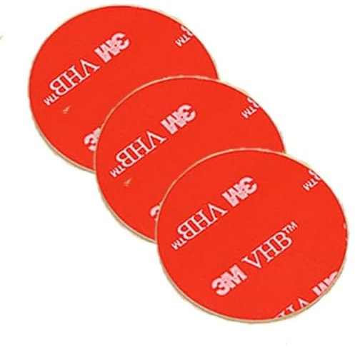 3M Scotch double face extra fort - Lot de 15 Tampons double face 3m puissant, fixations sans clou ni vis, Alternative pate a fixe -Diamètre ⌀25mm, 3m double face résistant et facile à utiliser