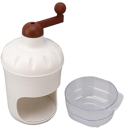 Moules à Glace Pilée Rasoir à Glace Manuel Machine à Cône De Neige Machine à Glace Pilée Broyeur à Glace Portable PP Machine à Cône De Neige Rasée Manuelle Hachoir à Glace Bricolage pour la Maison en