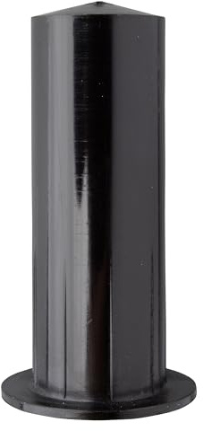 Alberts 864699 Adapter für Kloben | PVC, schwarz | Dorn-Ø 12 mm | 50er Set
