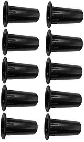 JOINPAYA 10 Pezzi Tubo Bass Reflex in Plastica per Cassa Altoparlante Nero, Accessorio Altoparlante Facile da Installare per Speaker Portatile e Cassa Acustica