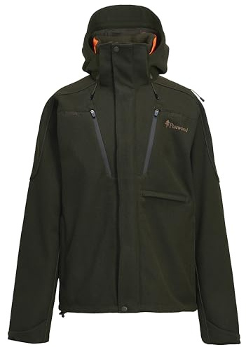 Pinewood Herren Furudal Hunters Wolljacke - Jagdjacke Herren - geräuscharm und atmungsaktiv dank nachhaltiger und robuster Wolle, mit vielen funktionalen Details und praktischen Taschen