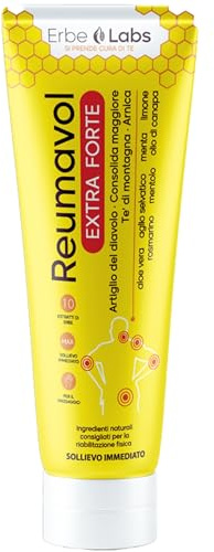 Reumavol Extra Forte 150 ml – Crema Gel funzionale intensivo per muscoli e articolazioni, formula concentrata multi-estratto con 10 principi attivi