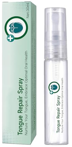 KOAHDE Spray Riparazione della Lingua,Spray per Pulizia della Bocca,Spray Di Riparazione Della Lingua,30ML,1PC