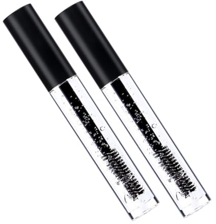 WOONEKY Gel Fixateur Transparent pour Sourcils 2 Pièces 3,8 G Waterproof Longue Tenue Maquillage Naturel Femmes Usage Quotidien Salon Professionnels