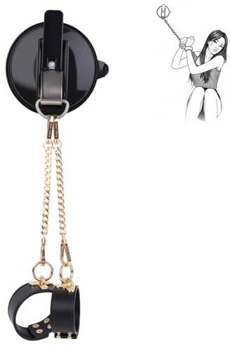 Roluck BDSM Handschellen Mit Saugnapf Verstellbar Bondage-Set Bdsms Spielzeug Hart Folter Extrem FüR Frauen Erotische Sex Spielzeug FüR Die Paare Fesseln