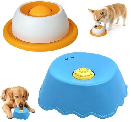 2pcs Juguete para Lamer Perros, Cuenco para Lamer Perros, Lick Bowl para Perro-s, Comedero Lamer para Mascota, Cuenco Antideslizante para Lick, Lamedor Perro para Per-ro gato, Reductor de Aburrimiento