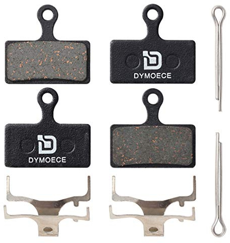 Dymoece Bike Disc Brake Pads 2 Pairs Bicycle Brake Pads for Shimano XT Br-M8000 M785 SLX M7000 M675 XTR M9000 M9020 M987 M988 M985 Deore M615 RS785 CX75 R515 R315 Alfine S700