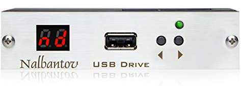 Nalbantov N-Drive Industrial USB-Diskettenlaufwerk-Emulator mit Unterstützung von 1.2 MB, 360 RPM | mit Unterstützung von 1.2 MB, 360 RPM