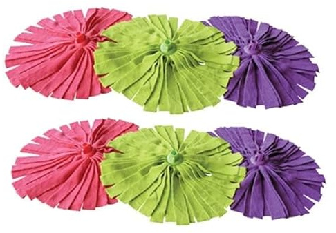 MSV Lot de 6 Franges bandelettes à serpillière en Microfibre