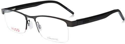 HUGO Herren Hg 1199 Sonnenbrille, Matte Ruthenium Black, 53