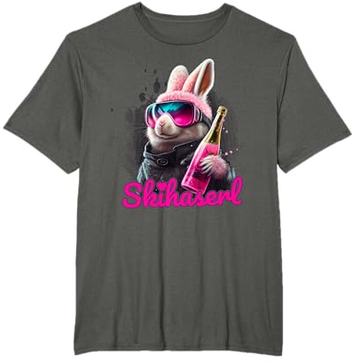 Skifahren Skihaserl | Apres-Ski T-Shirt