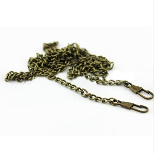 KEBOOT Langer 120 cm Langer Metall-Geldbörsen-Kettenriemen Obag-Griffe Ersatz für Handtaschen-Umhängetaschenriemen Gold-Silber-Kupfer-Taschenzubehör