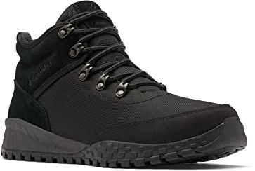 Columbia Herren Fairbanks Mid Mittelhohe Winter-Sneaker, Black/Shark 2024, 44.5 EU