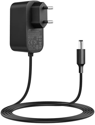 Lonnky 12V 2A Netzadapter mit 1,8 M Kabel, AC 100-240V auf DC 12V, 2,1 mm x 5,5 mm Universeller Stromversorgungsadapter für LCDs, Router und Überwachungskameras