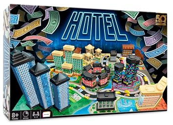 Asmodee, Hotel, Gioco da Tavolo, 8+ Anni, 2-4 Giocatori, Edizione in Italiano
