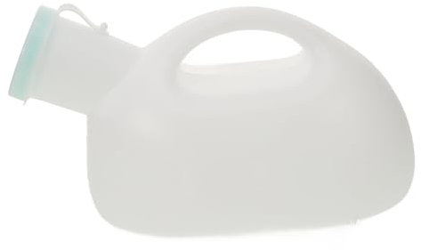 FRCOLOR Tragbares Urinal Aus Kunststoff Für Männer Großes Flaschenvolumen Einfach Zu Verwenden Geeignet Für Ältere Menschen Im Reisen Oder Camping Praktisches Und Langlebiges Urinal