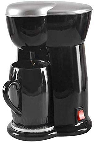 MYVVKIA Cafetera, máquina de Doble Uso para té y café, cafetera Americana de Goteo, pequeña cafetera automática Multifuncional para el hogar, Compatible con Regalos