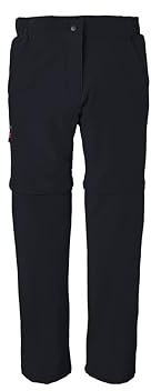 killtec Mädchen Funktionshose/Outdoorhose mit abzippbaren Beinen KOS 132 GRLS PNTS, dunkelnavy, 152, 43026-000