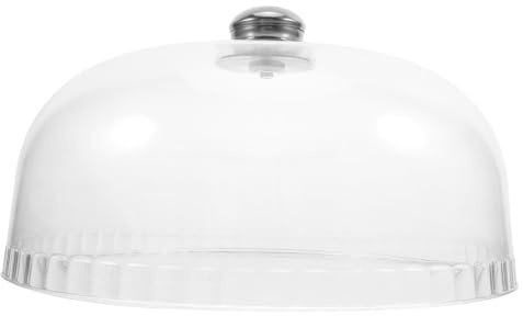 BESTOYARD Cubierta De Cúpula De Pastel Campana para Comida Cubiertas Exteriores De Alimentos Cubiertas De Comida para Exteriores Cubierta De Cúpula De Comida Transparent Acrílico