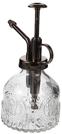 HANABASS Vintage Sprühflasche Für Pflanzenbewässerung Retro Garten Spritzkanne Mit Ergonomischem Design Für Sukkulenten Und Bonsai Transparente Wasserstandsanzeige Perfektes Für