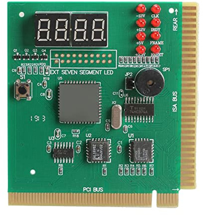 Lonrtesw Display LCD Un 4 Cifre Analizzatore PC Scheda Diagnostica Scheda Madre Post Tester Analisi Computer Scheda PCI Memoria CPU