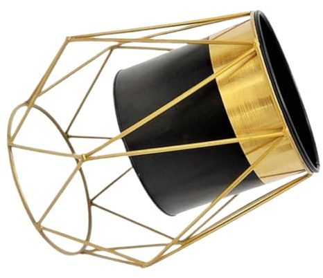 CLISPEED Vasi Per in Metallo Con Supporto Fioriera Da in Nordico Contenitore Per Piante Cactus Adatto Per Decorazioni Domestiche Feste Natale Moderno