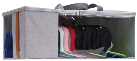 Bollisate Scatola Portacappelli Baseball - Contenitore Organizzatore da Viaggio per Cappelli | Organizzatore Grande Capienza con Protezione Copricapo per Casa, Albergo, Campeggio