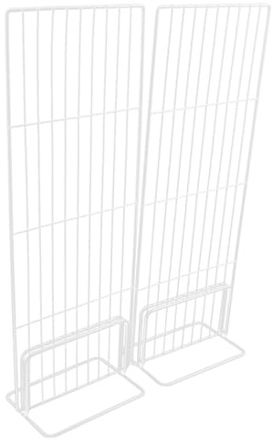 NUOBESTY Organizador de Estantes para Refrigerador de Hierro Blanco Ancho Telescópico 32-34cm, Divisor Confiable para Almacenamiento y Separación en Congeladores